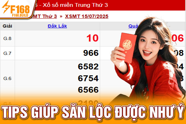 Tips giúp săn lộc được như ý Tips giúp săn lộc được như ý